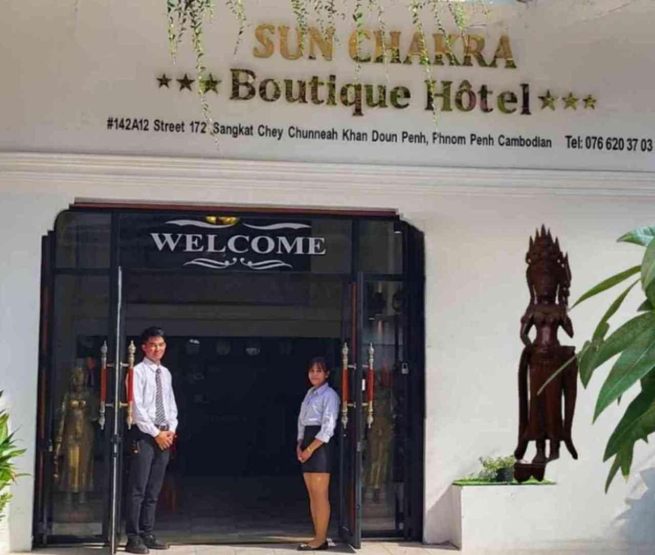 Sun Chakra Boutique Hotel Phnom Pen Exterior foto